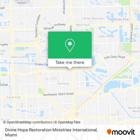 Divine Hope Restoration Ministries International map