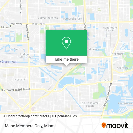 Mane Members Only map