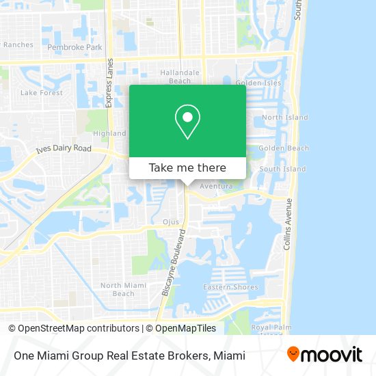 One Miami Group Real Estate Brokers map