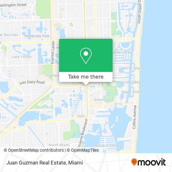 Juan Guzman Real Estate map
