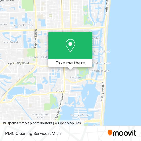 Mapa de PMC Cleaning Services