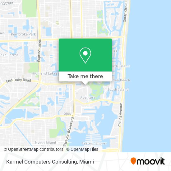 Karmel Computers Consulting map