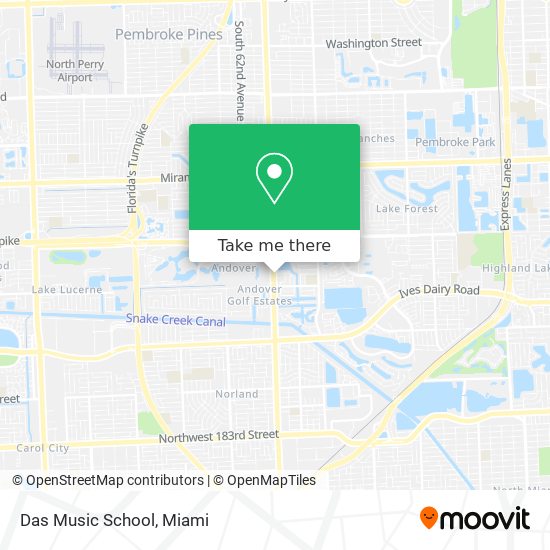 Das Music School map