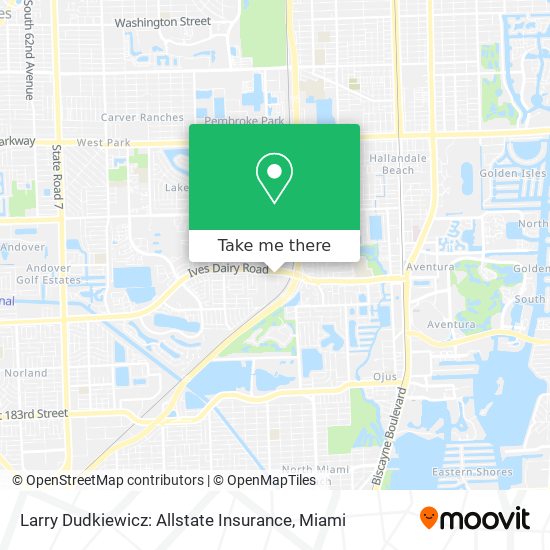 Larry Dudkiewicz: Allstate Insurance map