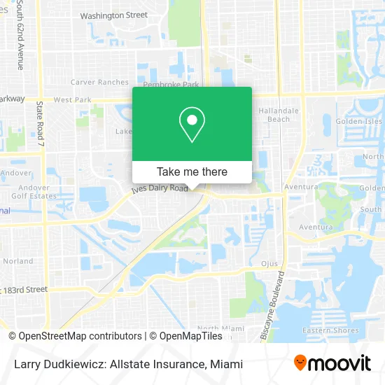 Larry Dudkiewicz: Allstate Insurance map