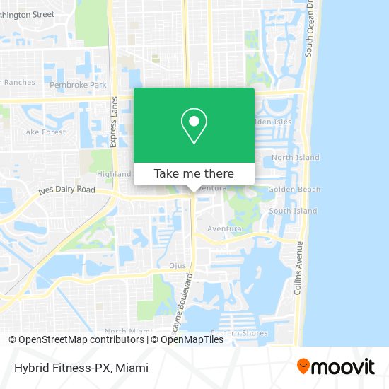 Hybrid Fitness-PX map