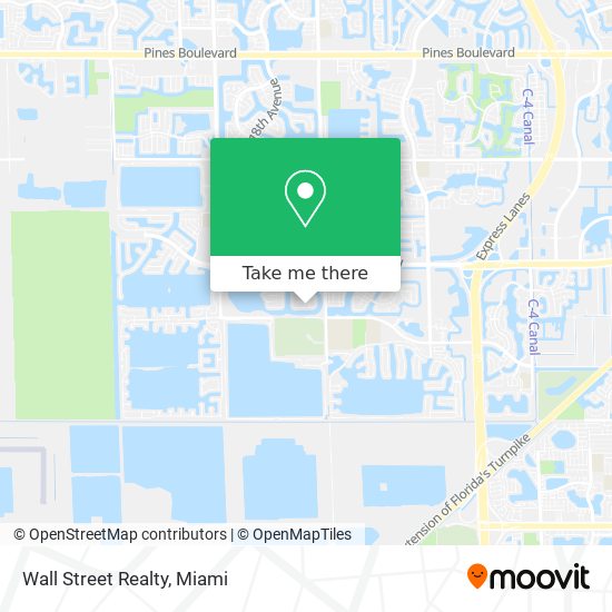 Wall Street Realty map