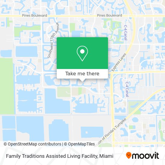 Mapa de Family Traditions Assisted Living Facility