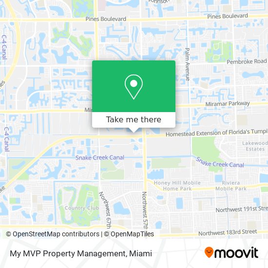 Mapa de My MVP Property Management