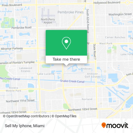 Sell My Iphone map