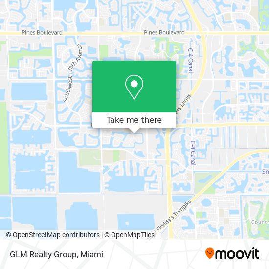 GLM Realty Group map