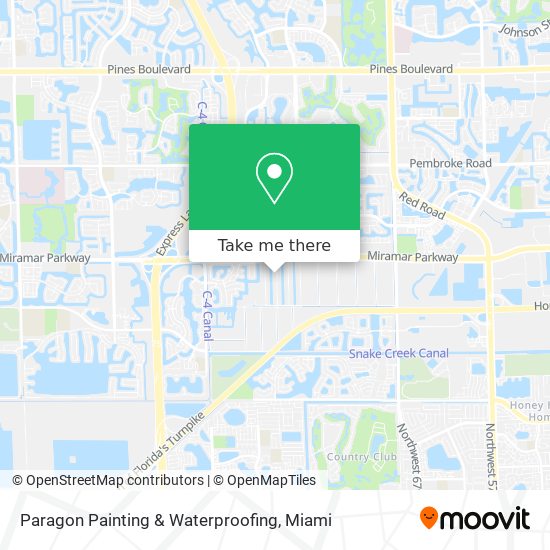 Paragon Painting & Waterproofing map