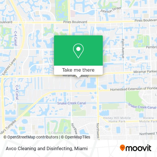 Mapa de Avco Cleaning and Disinfecting