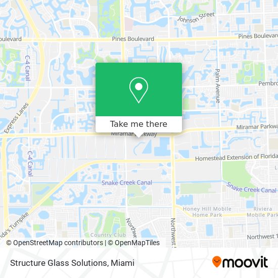 Structure Glass Solutions map