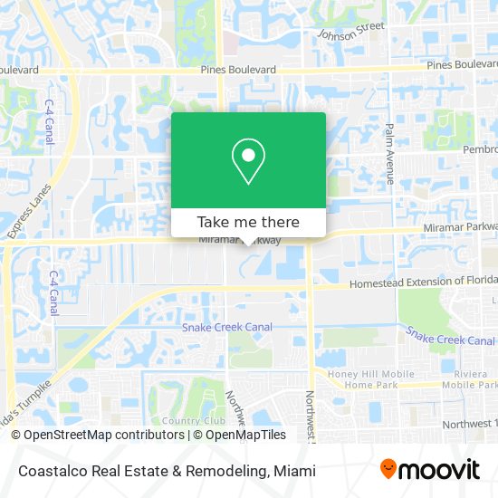 Coastalco Real Estate & Remodeling map