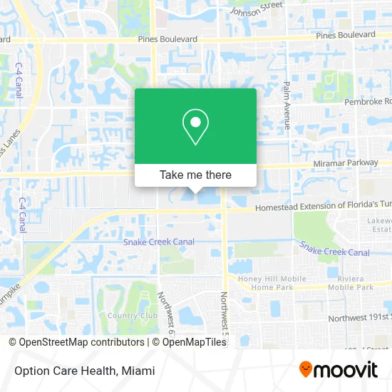 Option Care Health map