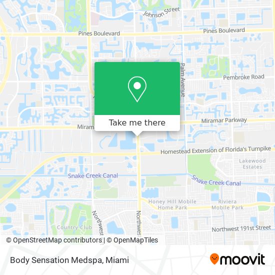 Body Sensation Medspa map