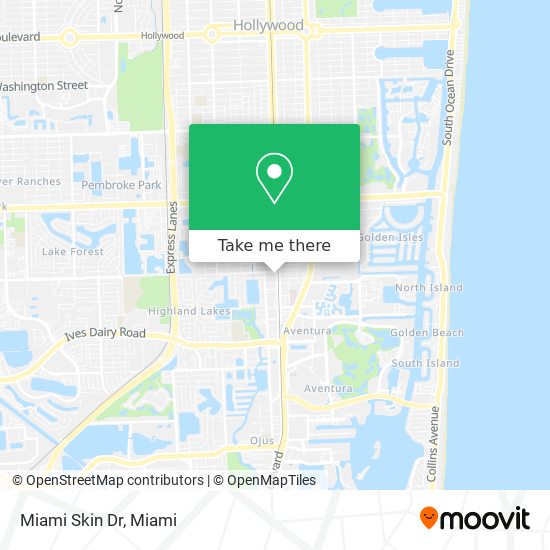 Miami Skin Dr map