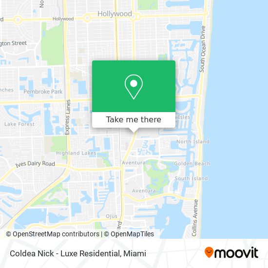 Coldea Nick - Luxe Residential map