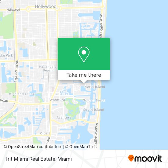 Mapa de Irit Miami Real Estate