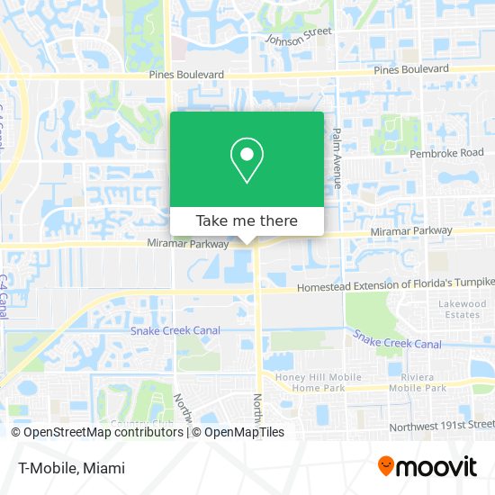 T-Mobile map