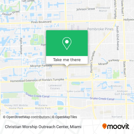 Christian Worship Outreach Center map