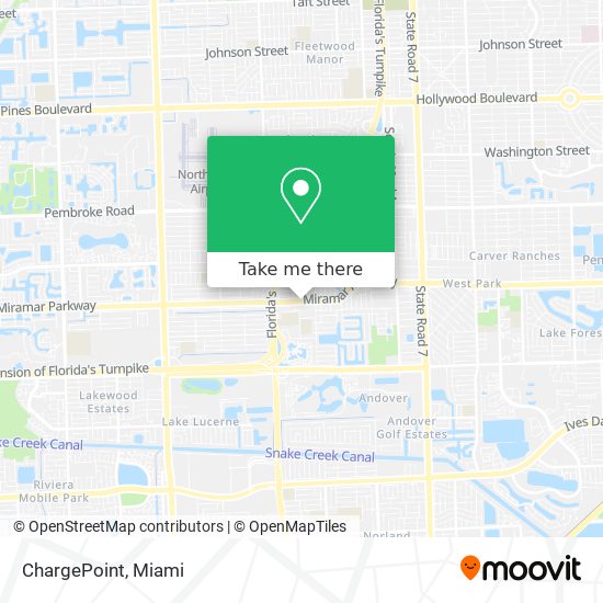 ChargePoint map