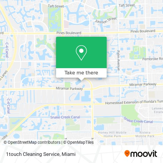 1touch Cleaning Service map