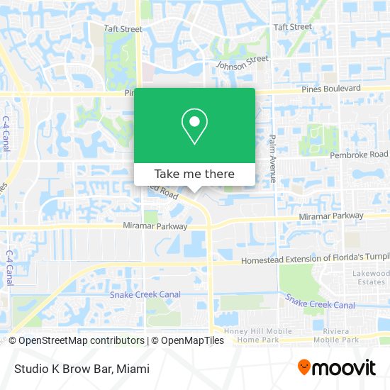 Mapa de Studio K Brow Bar