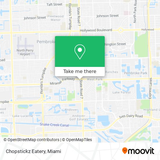 Chopstickz Eatery map