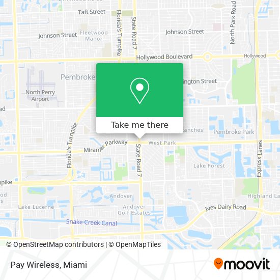 Pay Wireless map