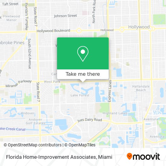 Florida Home-Improvement Associates map