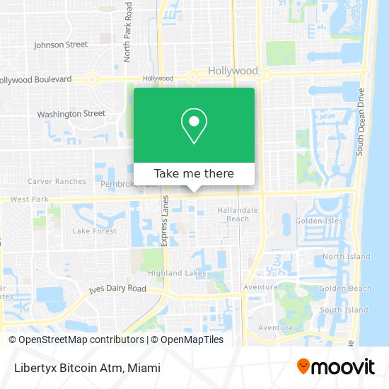 Libertyx Bitcoin Atm map