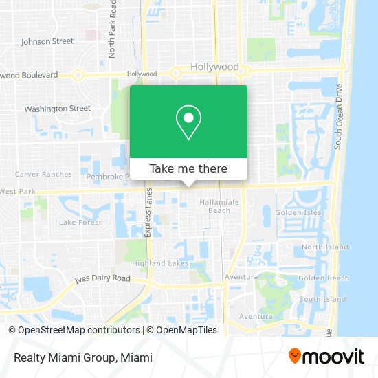 Mapa de Realty Miami Group