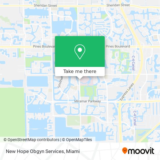 New Hope Obgyn Services map