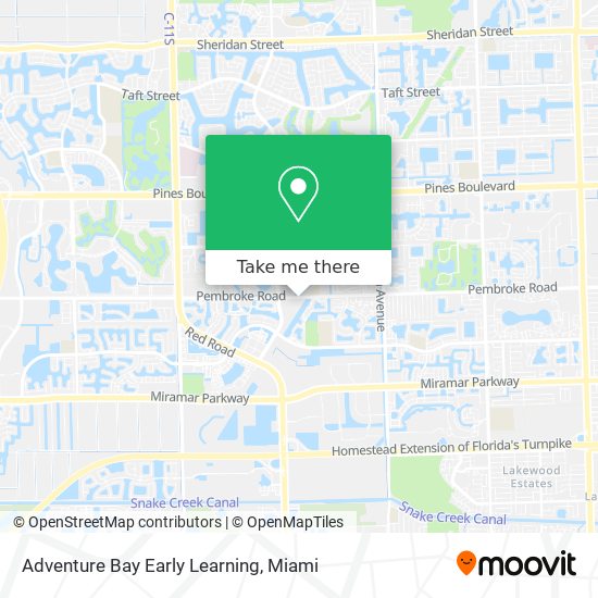 Adventure Bay Early Learning map