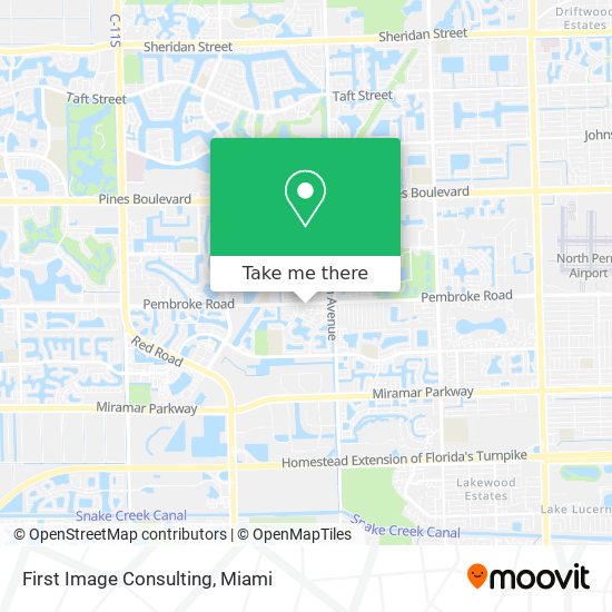 Mapa de First Image Consulting