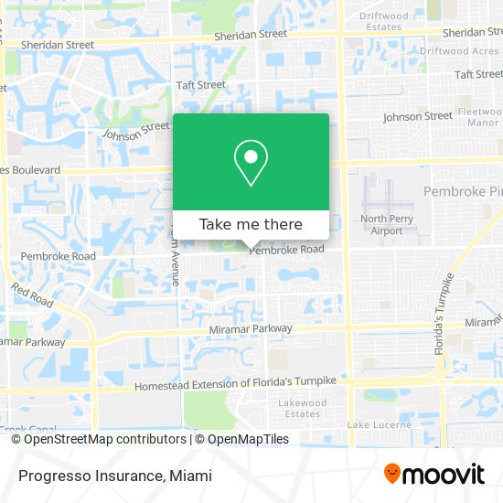 Progresso Insurance map