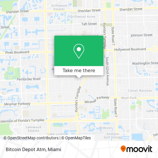 Bitcoin Depot Atm map