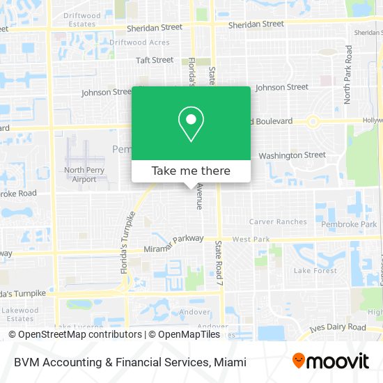 BVM Accounting & Financial Services map