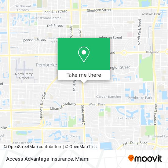 Access Advantage Insurance map