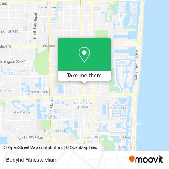 Bodyhd Fitness map