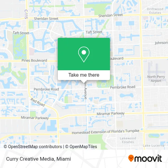 Curry Creative Media map