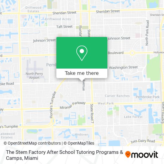 The Stem Factory After School Tutoring Programs & Camps map