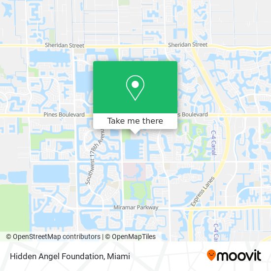 Hidden Angel Foundation map