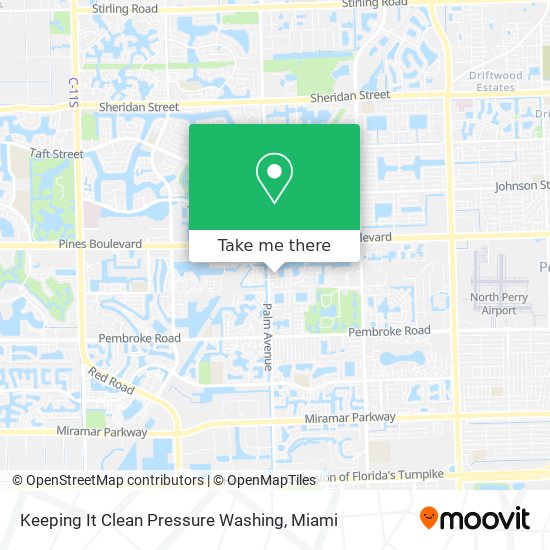 Keeping It Clean Pressure Washing map