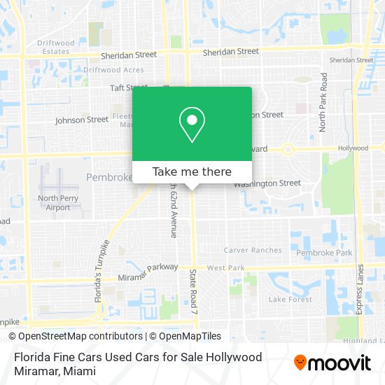 Mapa de Florida Fine Cars Used Cars for Sale Hollywood Miramar