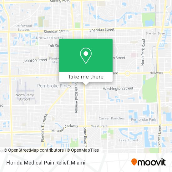 Florida Medical Pain Relief map