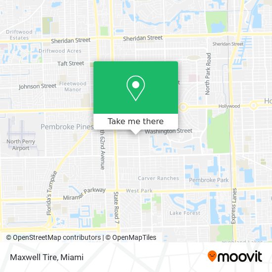 Maxwell Tire map