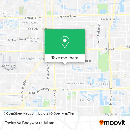 Exclusive Bodyworks map